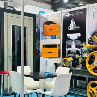 Sicor traction machines exhibition