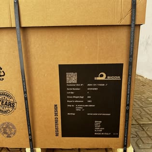 Sicor crate made in Italy