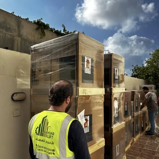 Delivery of elevator equipment